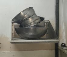 23 in Stainless steel rack