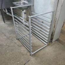 Sheet pan rack