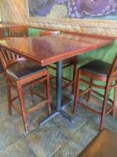 45" x 32" high top bar table