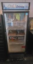 Turbo Air Single Glass Door Refrigerated Reach In Merchandiser - TGM-22RVB