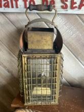 15 inch Antique Brass oil Lantern