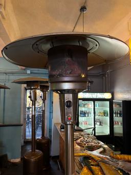4 floor model out door heaters, very good condition.