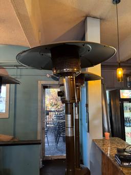 4 floor model out door heaters, very good condition.