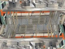 48 inch stainless steel top rolling Metro car
