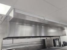 New, Never Used Captive Aire 5424 ND-2 14' Commercial Hood with Ansul Fire Suppression System