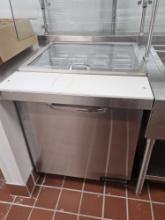 New, Never Used Continental SW27N12M 28" Refrigerated Prep Table