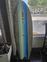67" Decor Surf Board