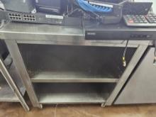 30" x 32" S/S Table with Under Storage