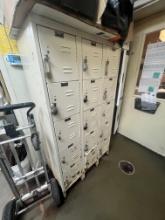 15 box lockers