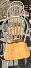Ladder Back Wood Chairs