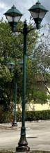 Double Lamp Lantern Lamp Post