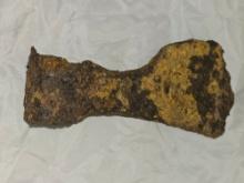 900 A.D. Northeast England - Anglo-Saxon Iron (pole-shaft) Ax Head