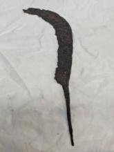 500 B.C. Austria - Celtic Iron Sickle