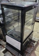Premium Levella PRNT217DX 2.1 cu. ft. 4-sided glass refrigerated display case