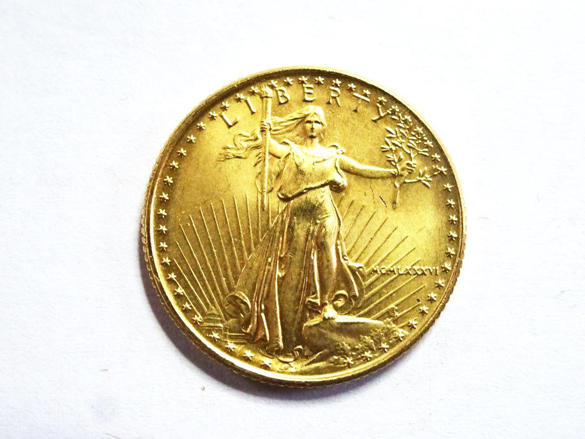 UNITED STATES OF AMERICA $10 GOLD COIN, 1/4 OZ. FINE GOLD