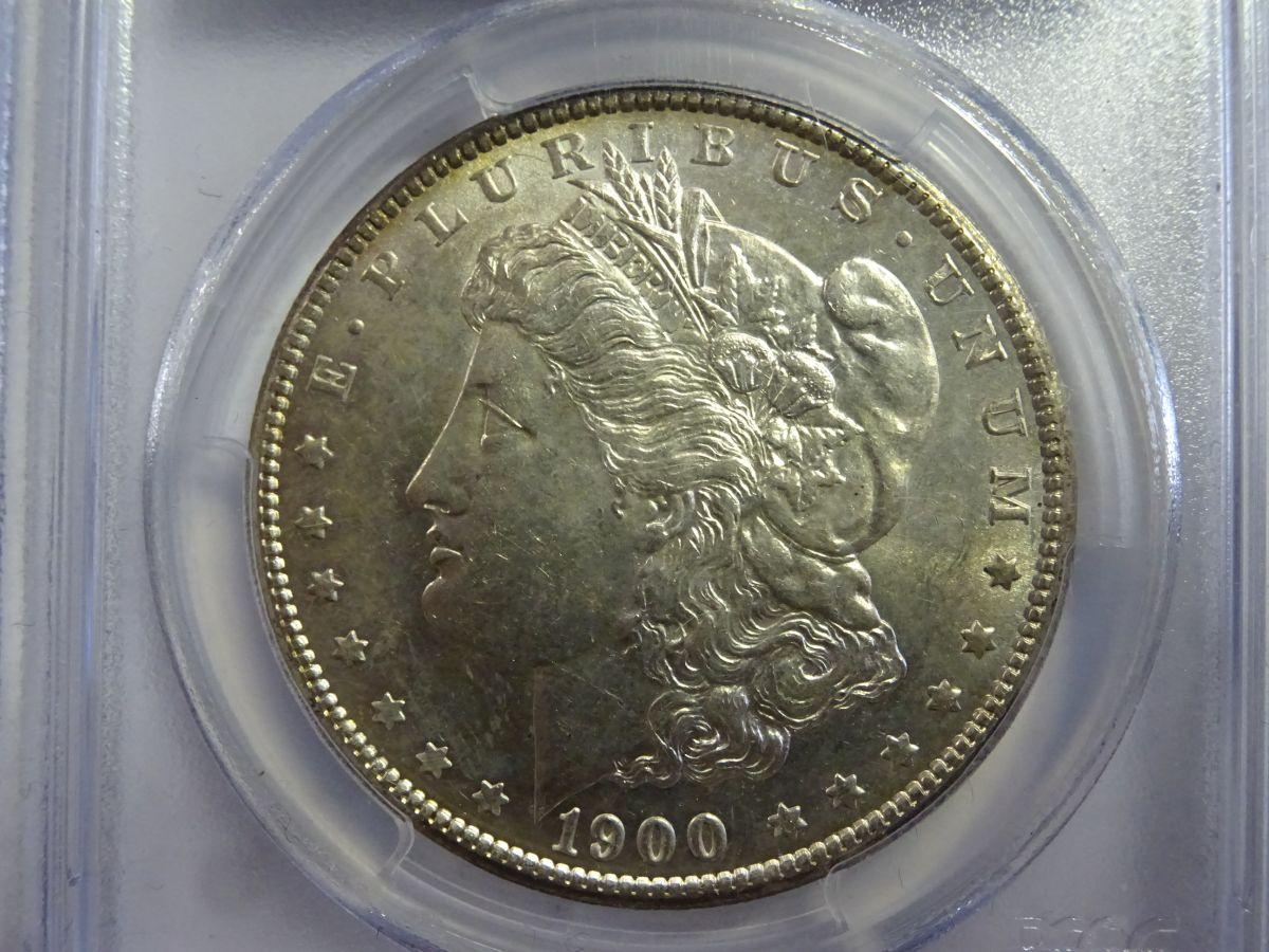 PCGS GRADED AU58 1900-S MORGAN SILVER DOLLAR