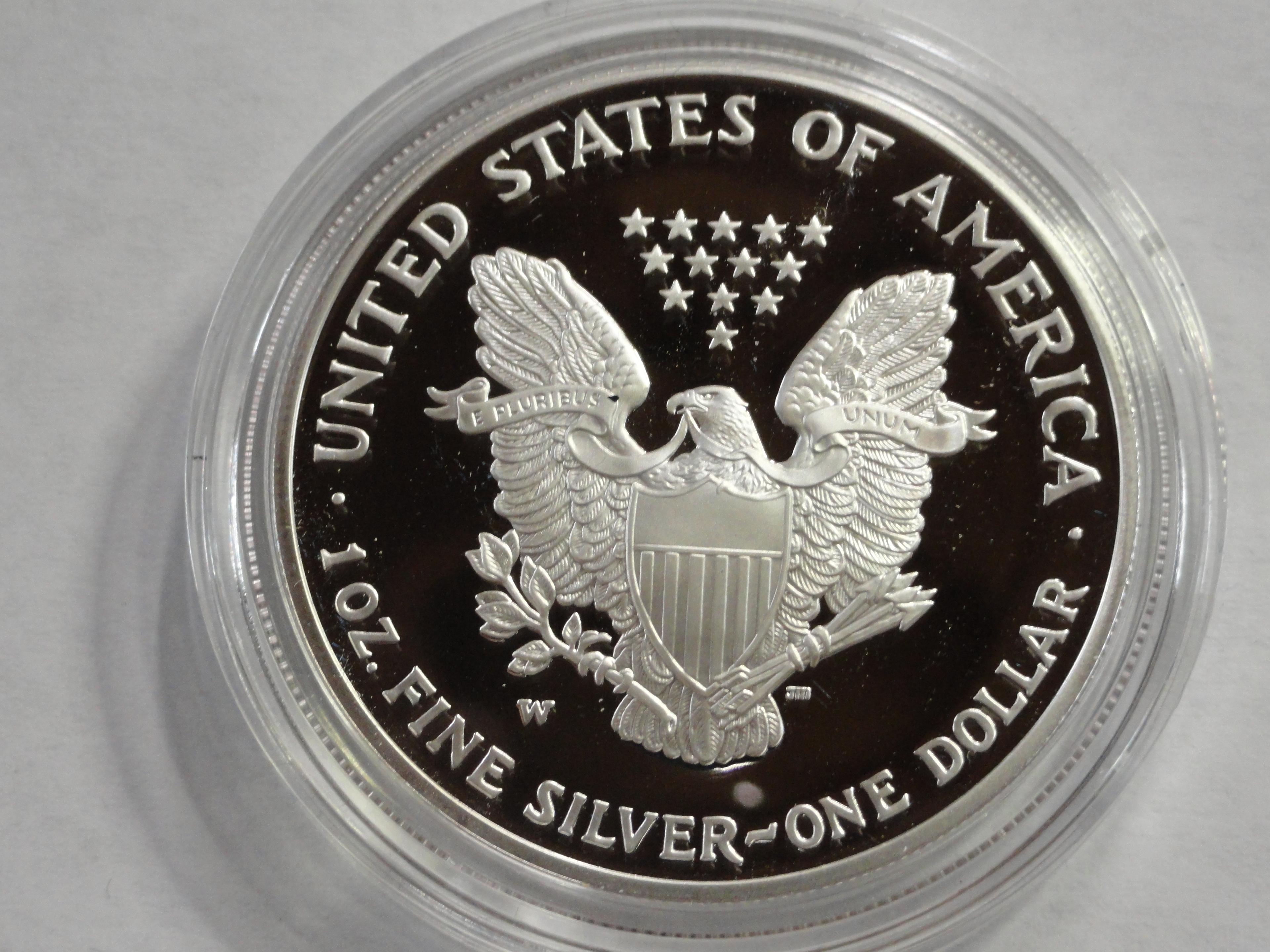 2004 AMERICAN EAGLE ONE OUNCE SILVER PROOF COIN