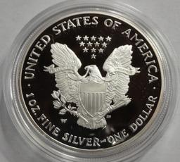 2005 AMERICAN EAGLE ONE OUNCE SILVER PROOF COIN