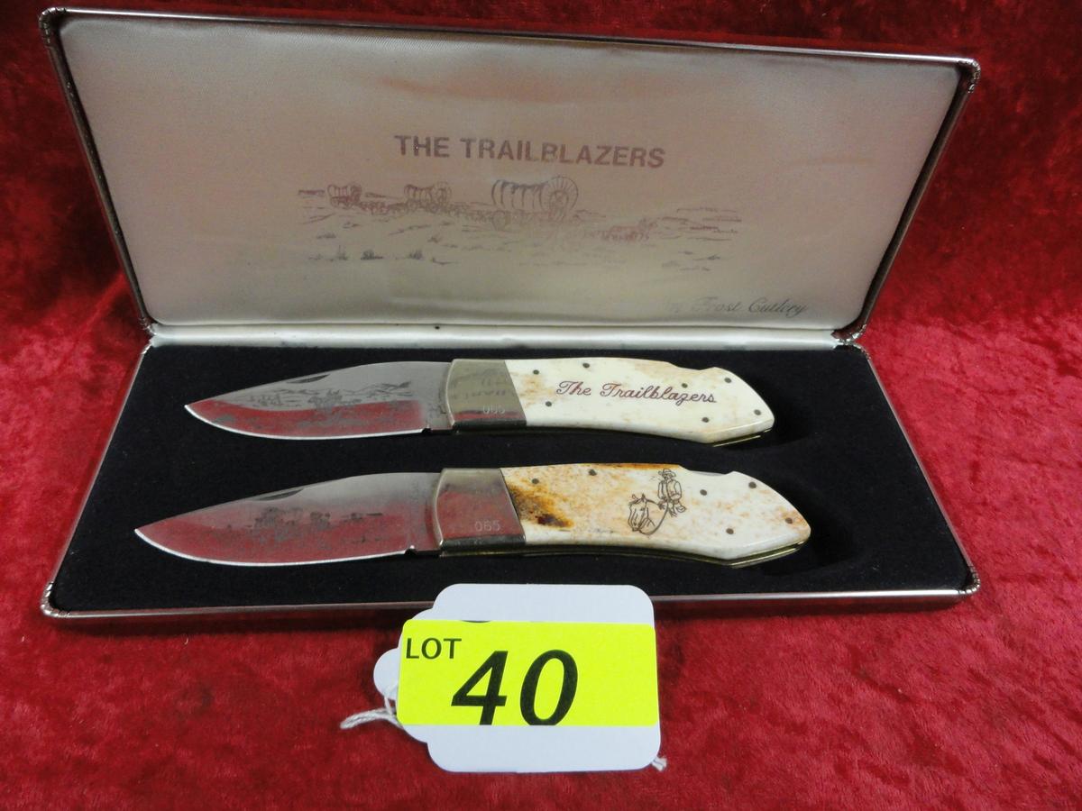 THE TRAIL BLAZERS TWO KNIFE SET: