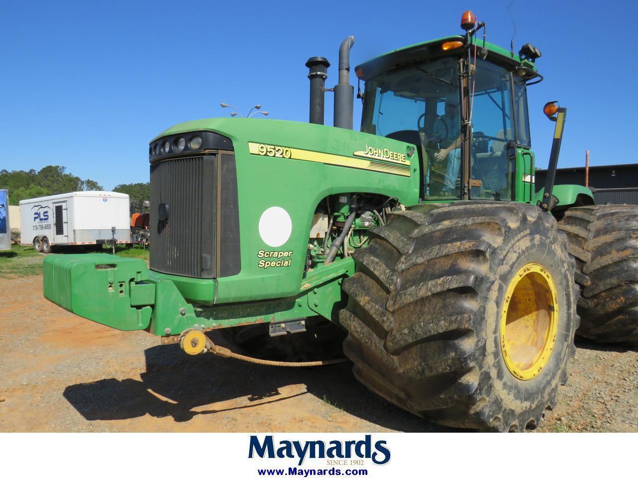 John Deere 9520 Wheel Scraper Special Tractor