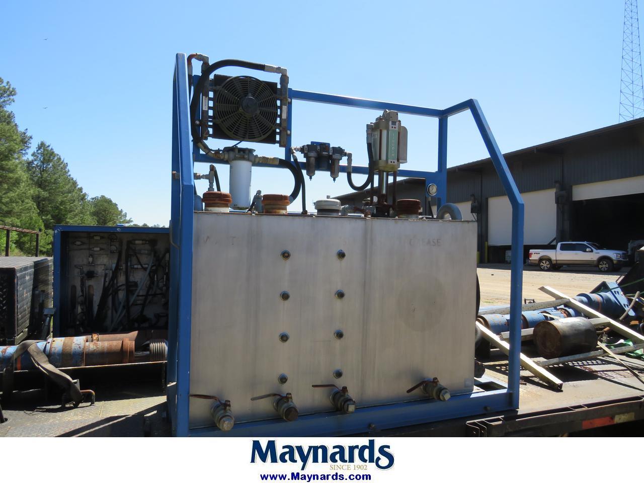 Advanced Manufacturing Trailer Mounted Pump System with Piping