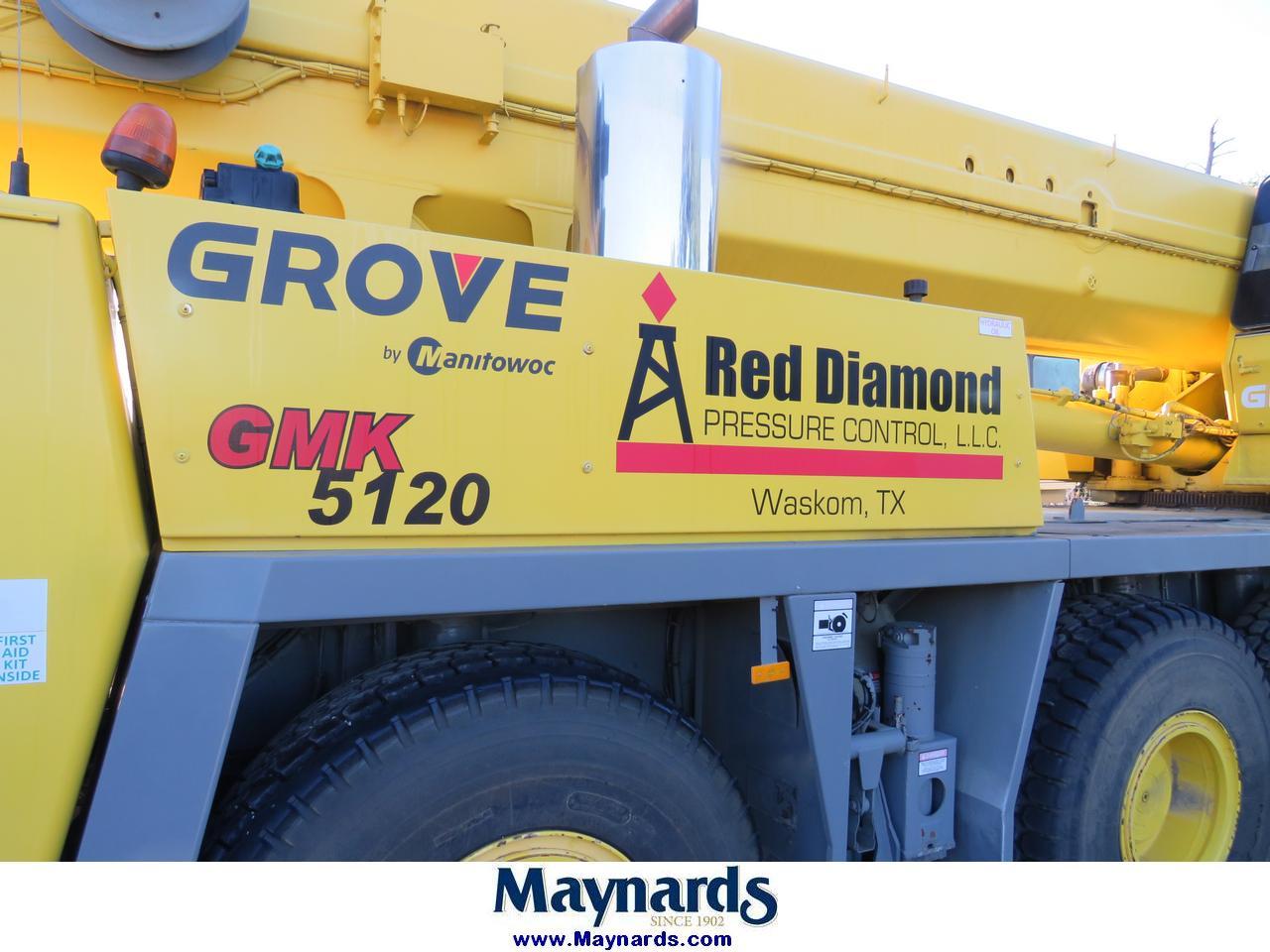 2005 Grove GMK5120 All Terrain 120 Ton Capacity Crane