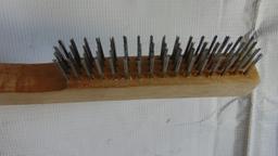 Wire Brush with Steel Bristles