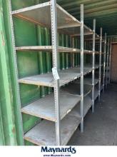 45 Sections of Metal Racking