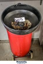 20 GALLON OIL DRAIN TANK/DOLLY