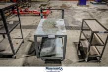 (3) METAL INDUSTRIAL CARTS
