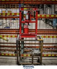 H ? FRAME 20 TON PRESS WITH OIL FILTER CRUSHER