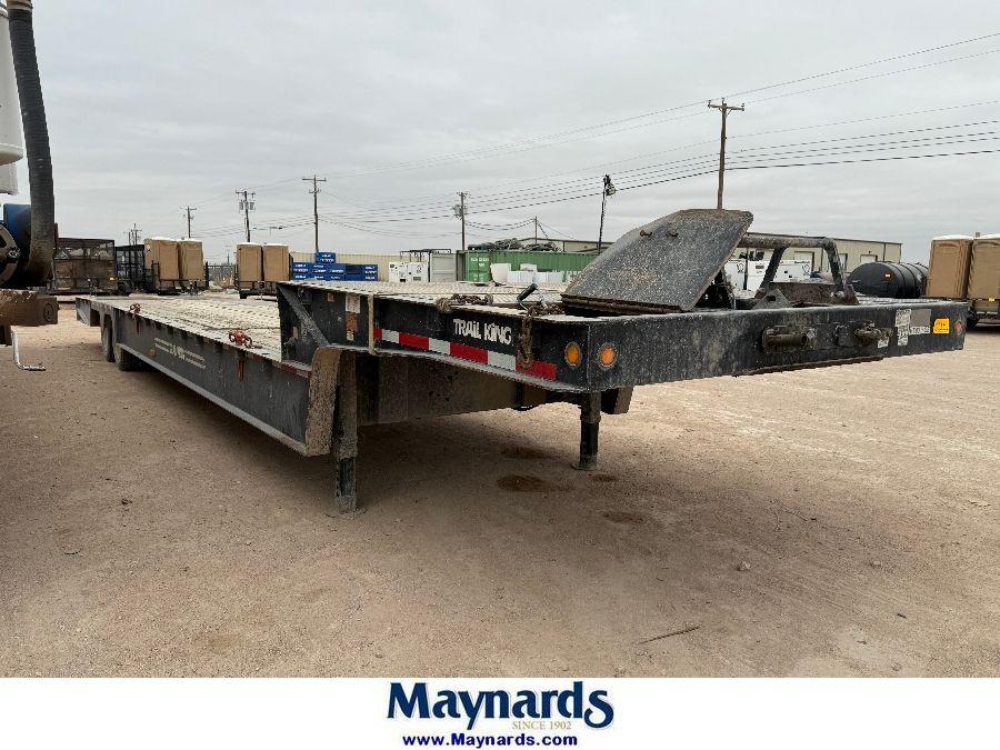 2012 Trail King  K2Tk70Ht-482 70,000-Lbs Hydraulic Tail Drop Deck Trailer