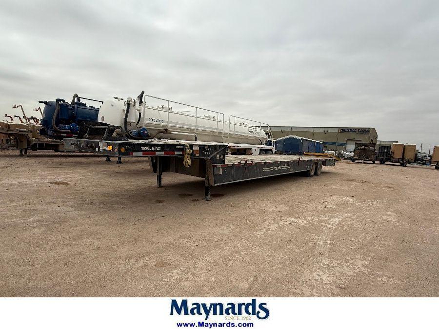2012 Trail King  K2Tk70Ht-482 70,000-Lbs Hydraulic Tail Drop Deck Trailer