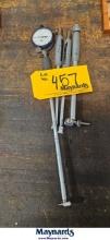 LOT OF (4) MITUTOYO DIAL BORE GAUGES