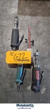 LOT OF (4)  DYNABRADE AIR DIE GRINDERS