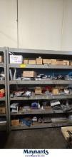 RACK OF MISC. SPARE COMPONENTS