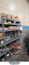 RACK OF MISC. SPARE COMPONENTS