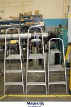 LOT OF (3) ASSORTED STEP LADDERS