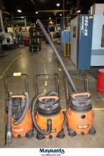 LOT OF (3) ASSORTED RIGID WET/DRY SHOP VACS