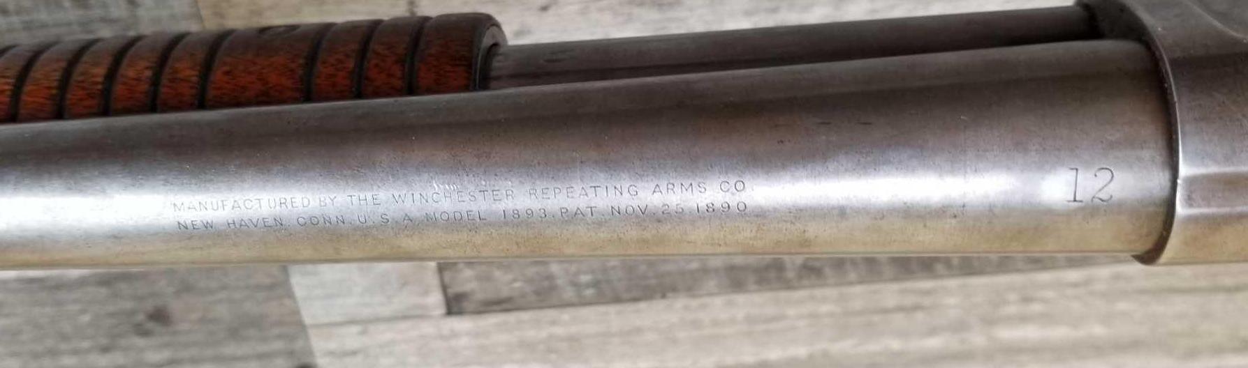 WINCHESTER MODEL 1893