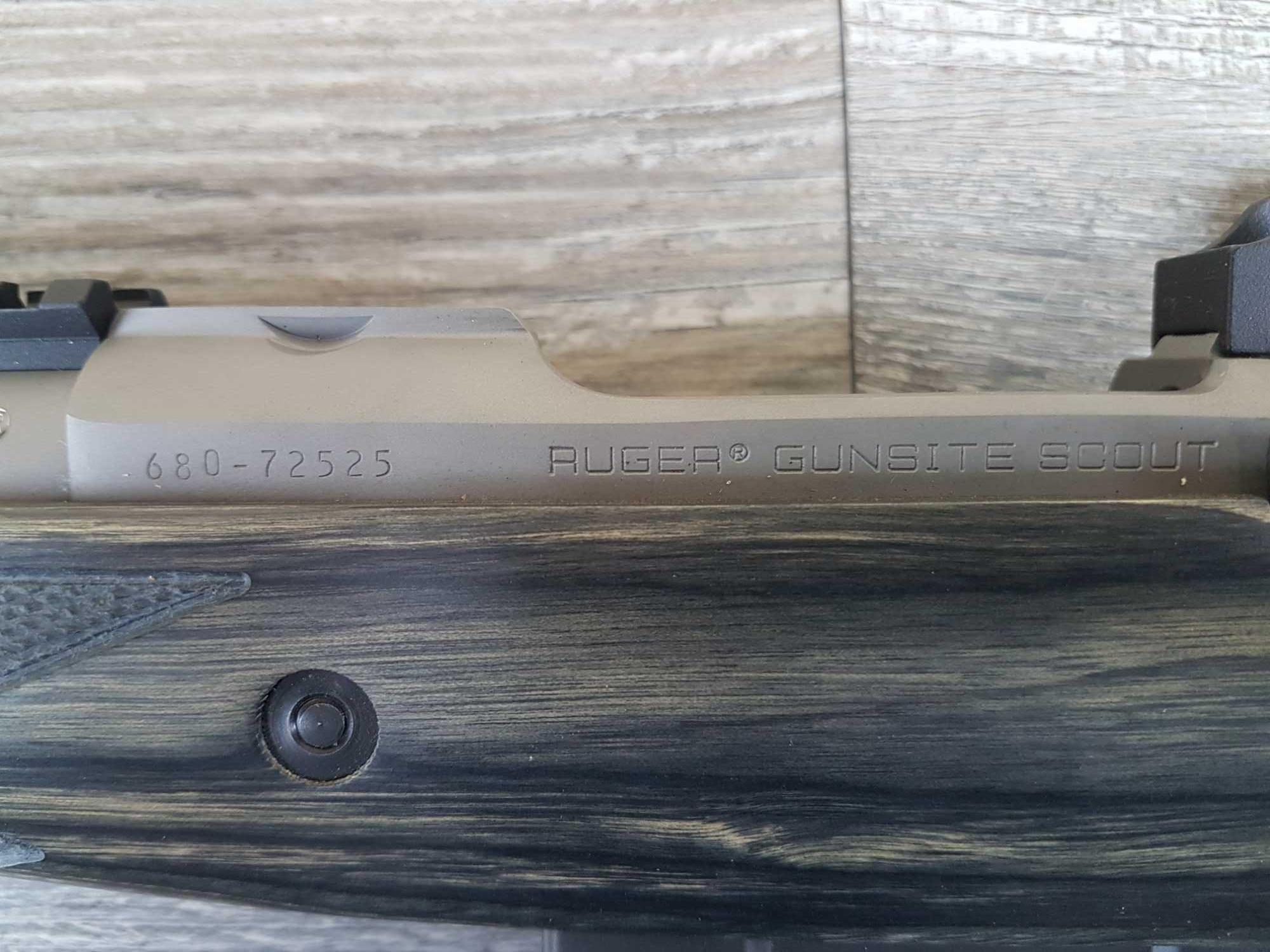 RUGER MODEL GUNSITE SCOUT
