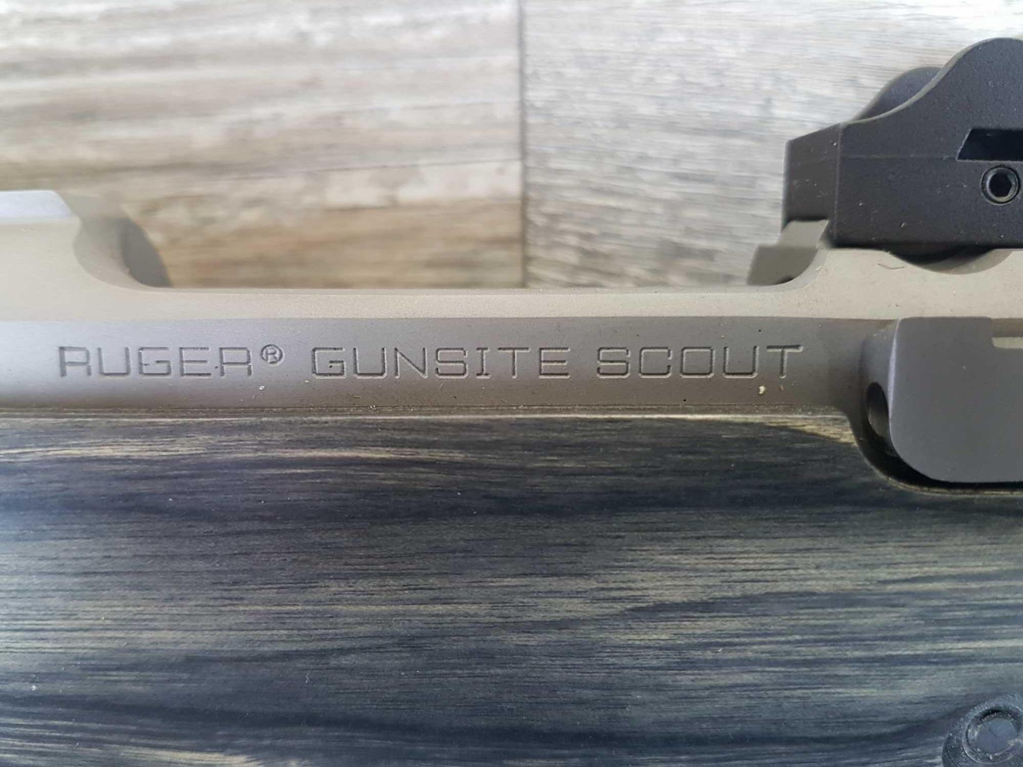 RUGER MODEL GUNSITE SCOUT