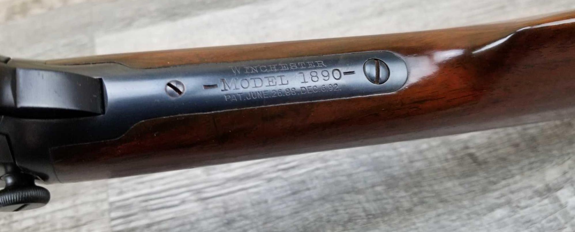 WINCHESTER MODEL 1890