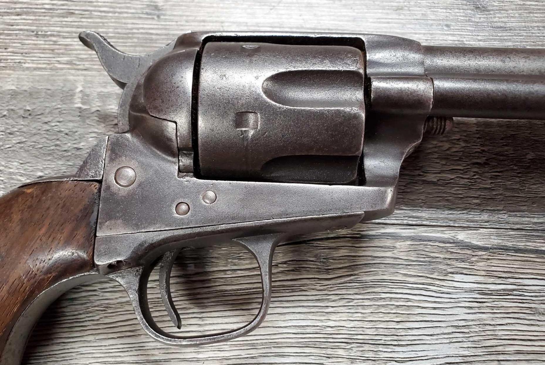 COLT MODEL 1873 ARTILLERY SAA 5TH CAV RANGE