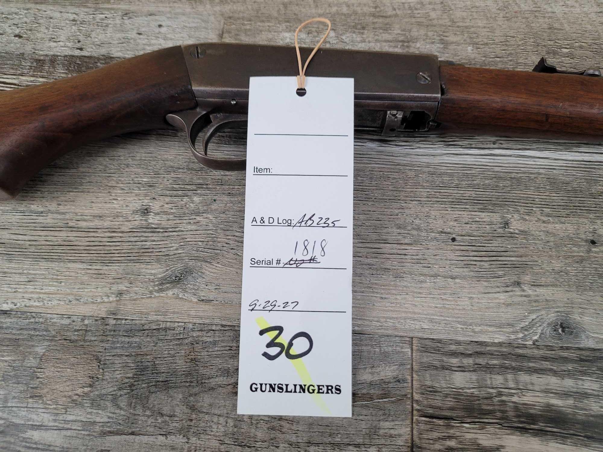 Remington Model 24 Semi-Automatic Rifle