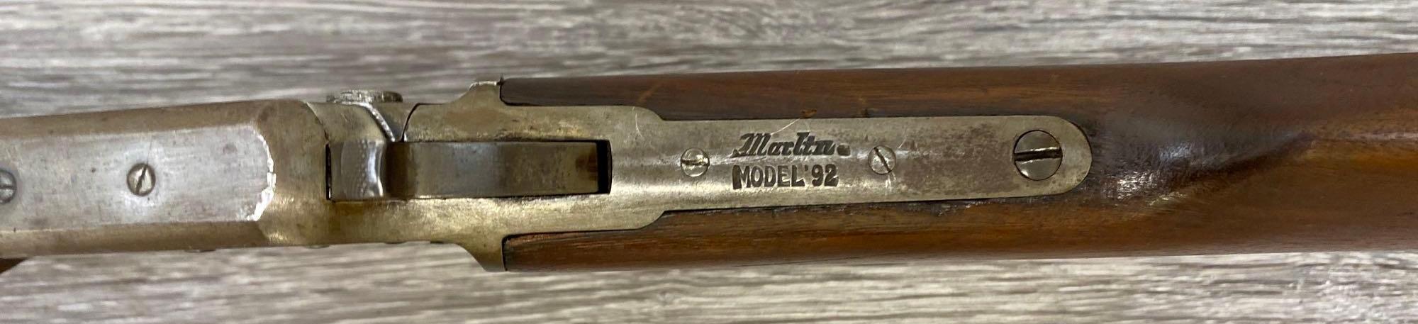 MARLIN 92 .22LR LEVER ACTION RIFLE