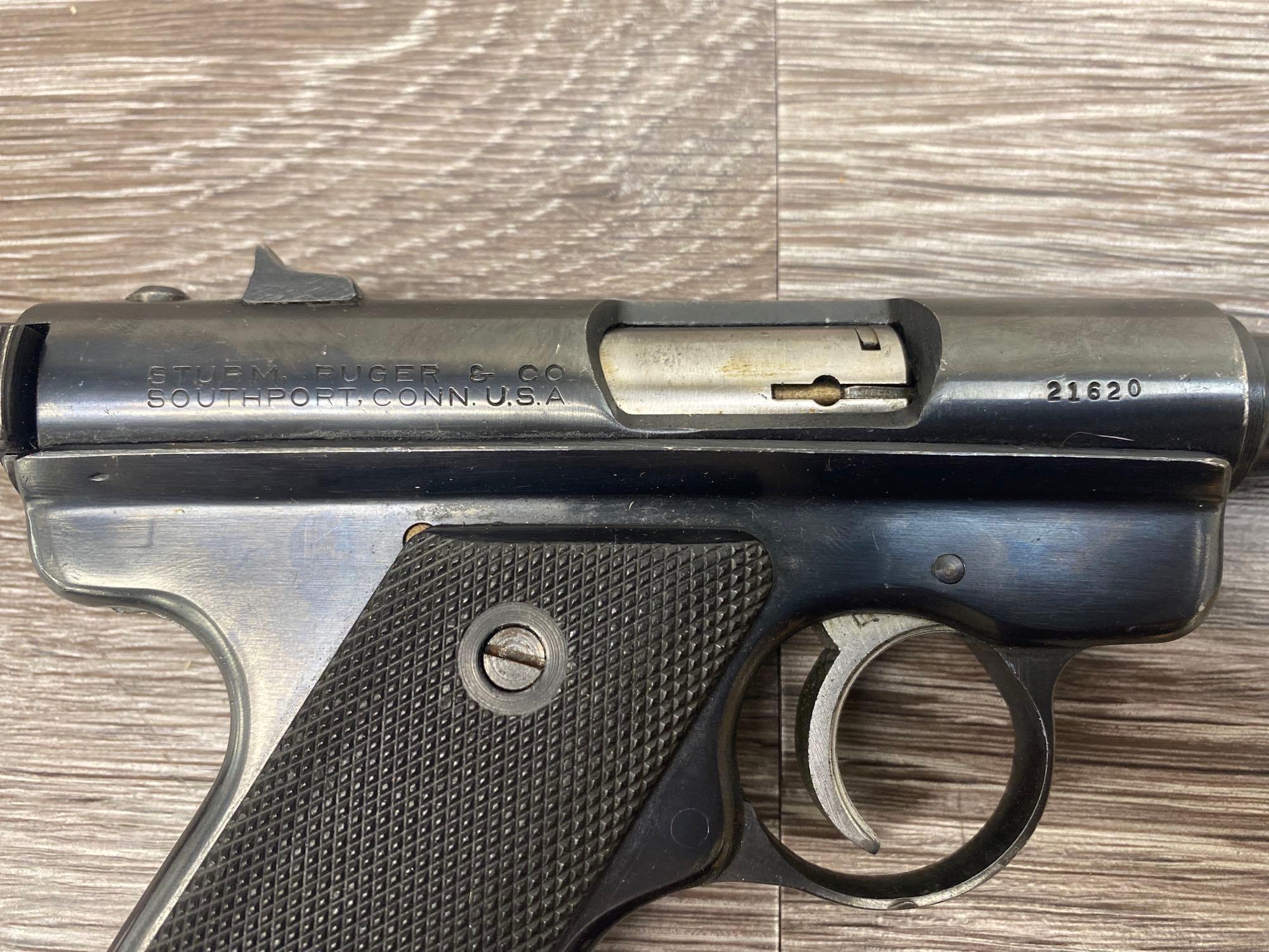RUGER MARK I .22 SEMI-AUTOMATIC PISTOL