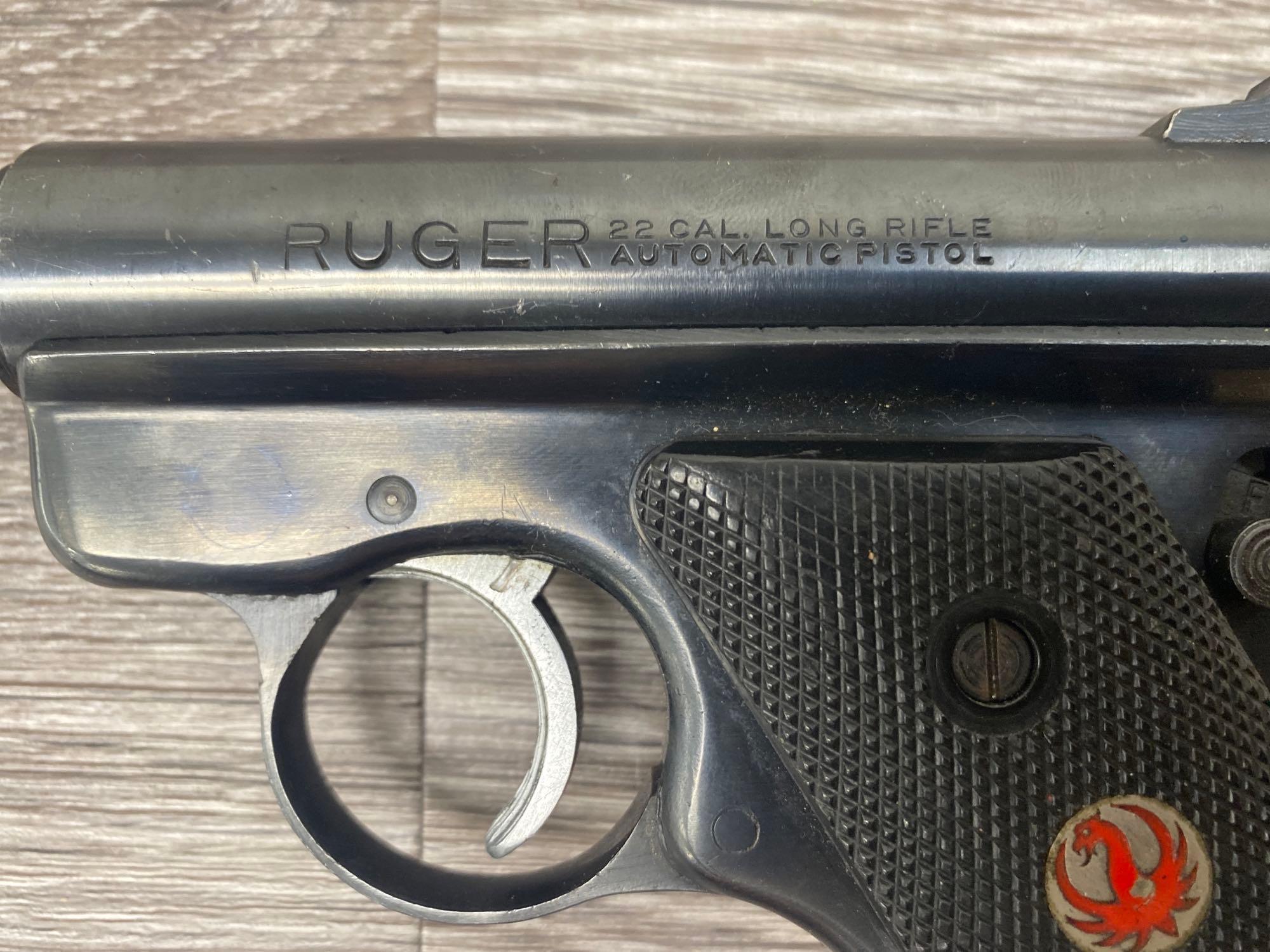 RUGER MARK I .22 SEMI-AUTOMATIC PISTOL