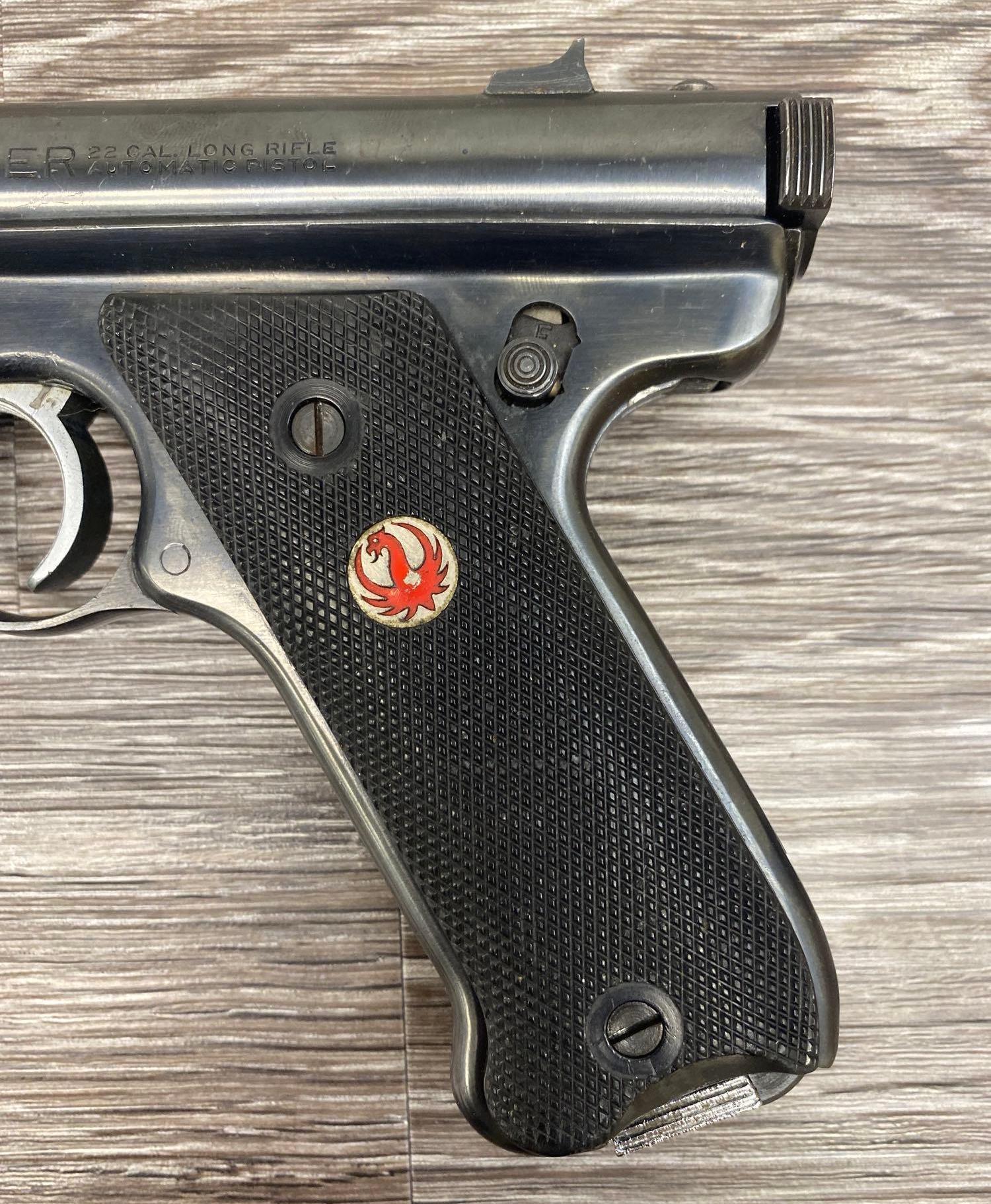 RUGER MARK I .22 SEMI-AUTOMATIC PISTOL