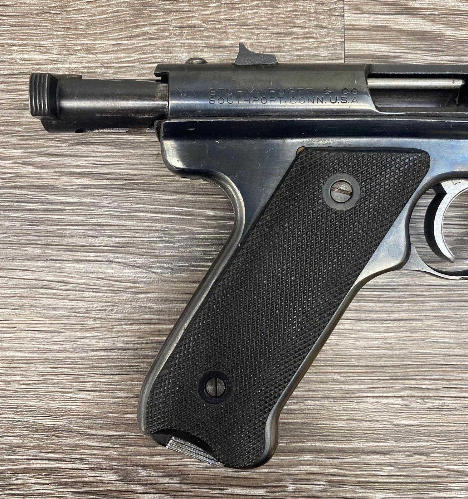 RUGER MARK I .22 SEMI-AUTOMATIC PISTOL